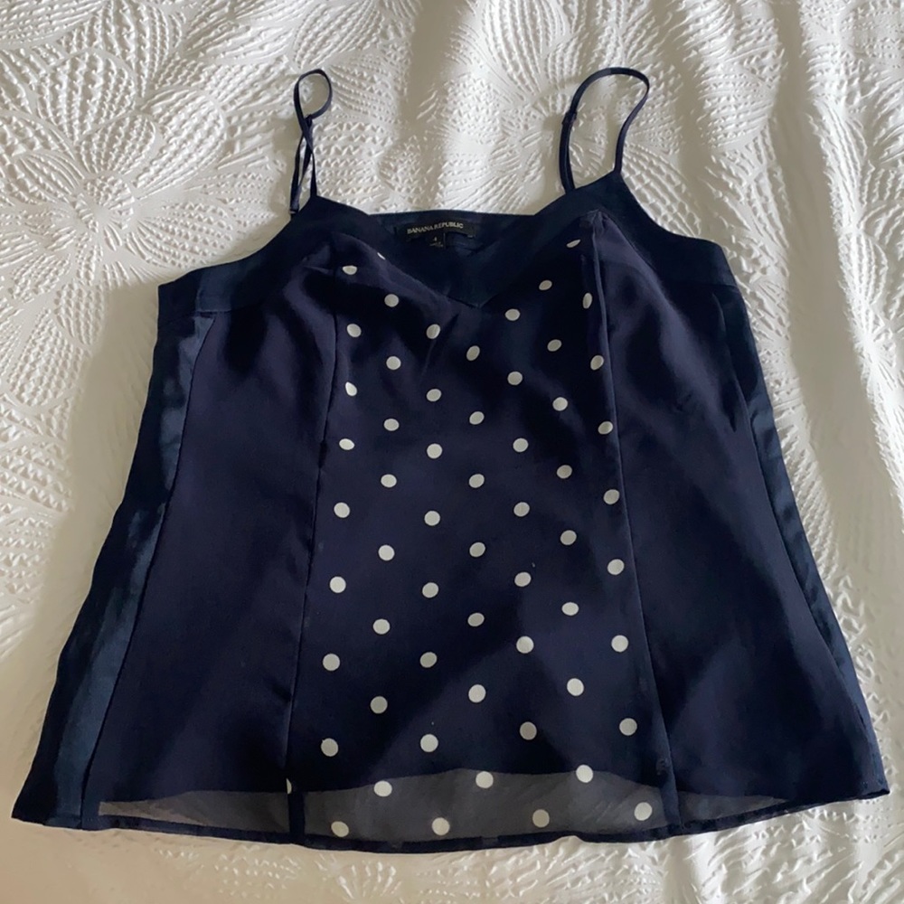 Banana Republic navy camisole